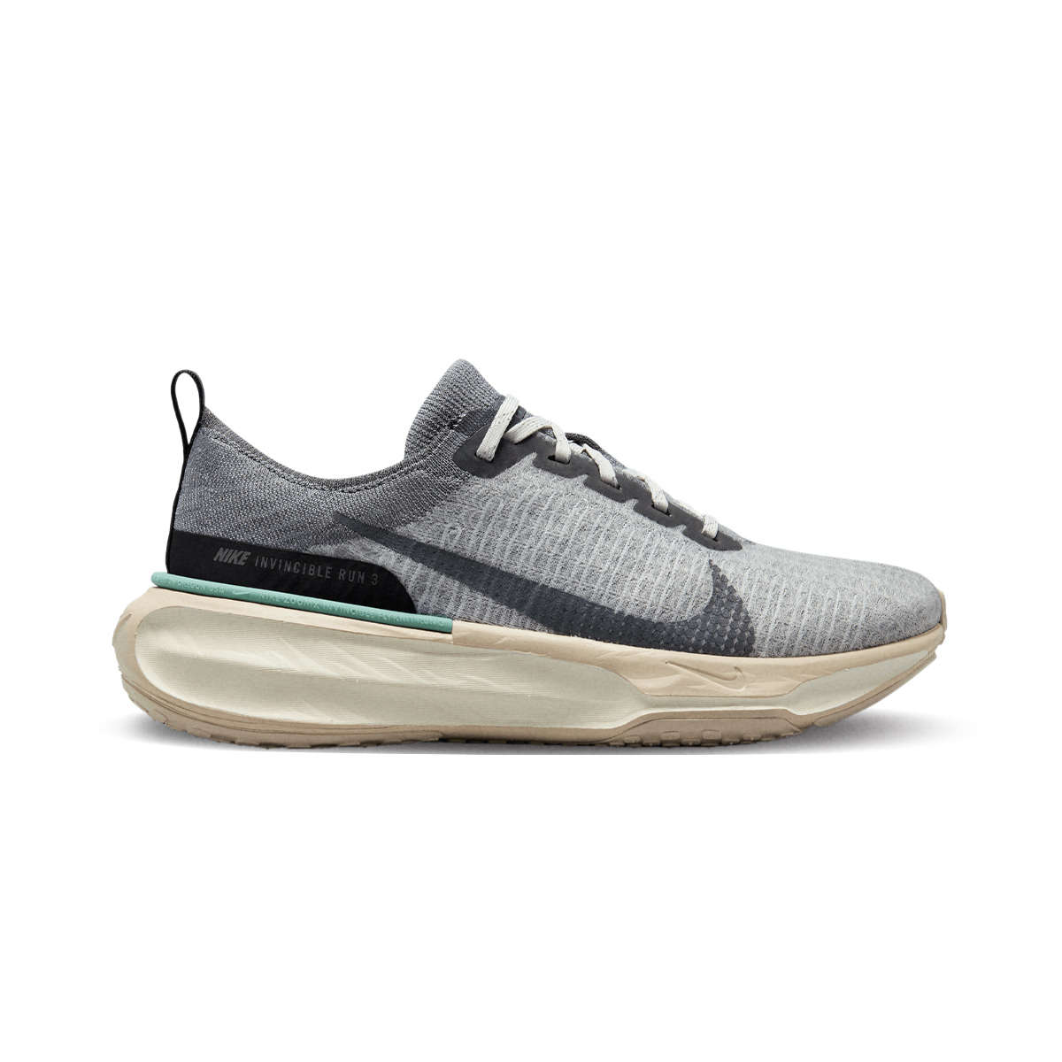 NIKE M ZOOMX INVINCIBLE RUN FK 3 - COOL GREY/BLACK-PEWTER-IRON GREY