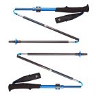 BLACK DIAMOND DISTANCE CARBON Z TREKKING POLES - 115CM - ULTRA BLUE