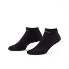 NIKE EVERYDAY CUSHIONED NO SHOW SOCKS 3PR 132 - BLACK/WHITE