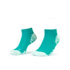 ARI HYPER WAVE CUSHION RUNNING TAB SOCKS - GREEN/LIGHT GREEN/GREEN