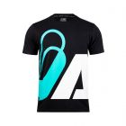 ARI BIG LOGO RUNNING LIFESTYLE TEE - BLACK/BLUE/WHITE