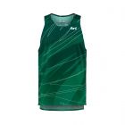 ARI EKIDEN ULTRALIGHT RUNNING TANK - GREEN/LIGHT GREEN/WHITE