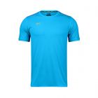 ARI MEN'S FLEXI RUNNING TEE - SKY BLUE/SILVER/WHITE