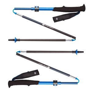 BLACK DIAMOND DISTANCE CARBON Z TREKKING POLES - 115CM - ULTRA BLUE