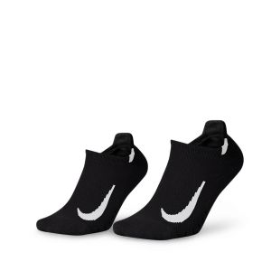 NIKE MULTIPLIER NO SHOW SOCKS 2PR - BLACK/WHITE